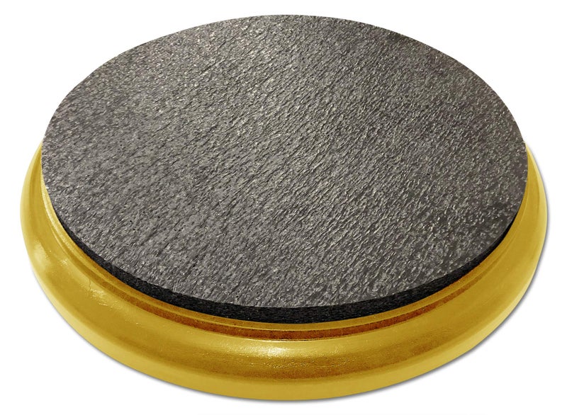 BUCKET PROS Yellow Padded Bucket Lid Yellow Frame/Black Pad by Bucket Lidz - Image 1